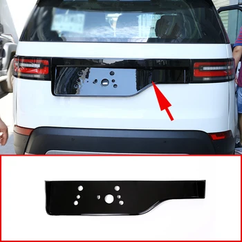 

Car-Styling Rear Tail Gate License Decoration Trim Glossy Black ABS For Land Rover Discovery 5 LR5 L462 2017-20 Car Accessories
