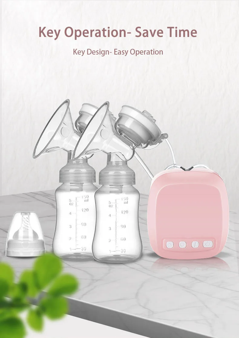 Electric Breast Pump Large Suction Set Milk Maker Postpartum Prolactin Breast Collector Breast Pump Source Factory