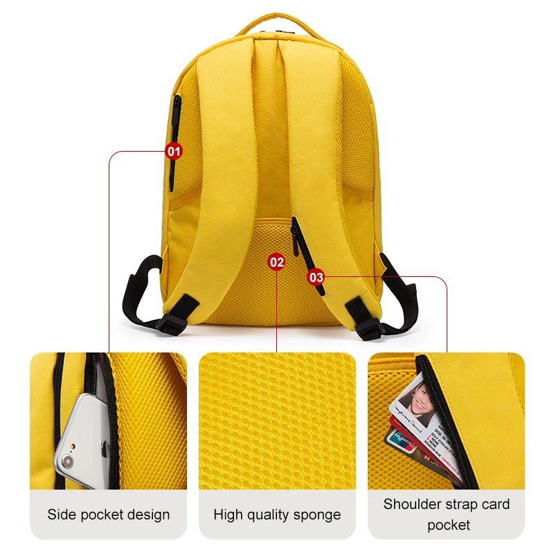 Женский повседневный рюкзак LOVEVOOK, рюкзак для ноутбука больщой емкости, многофункциональный рюкзак для путешествии из оксфордской ткани, съемный сумка через плечо