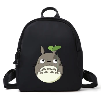 

Cute Cartoon Totoro Waterproof Travel Outdoor Backpack For Girl Teenager Small School Bag Women's Children's Girl Boy Backpacks