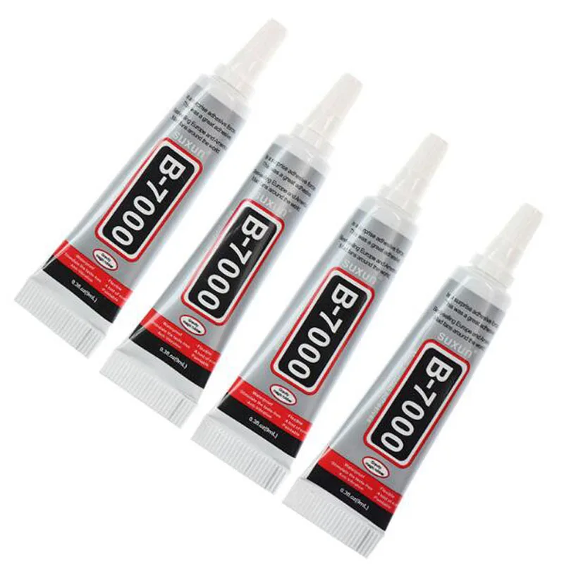 

9ml B7000 Glue Multi Purpose Adhesive Jewelery Epoxy Resin Jewelry Crafts Glass Touch Screen Cell Phone Repair B7000 Nail Gel