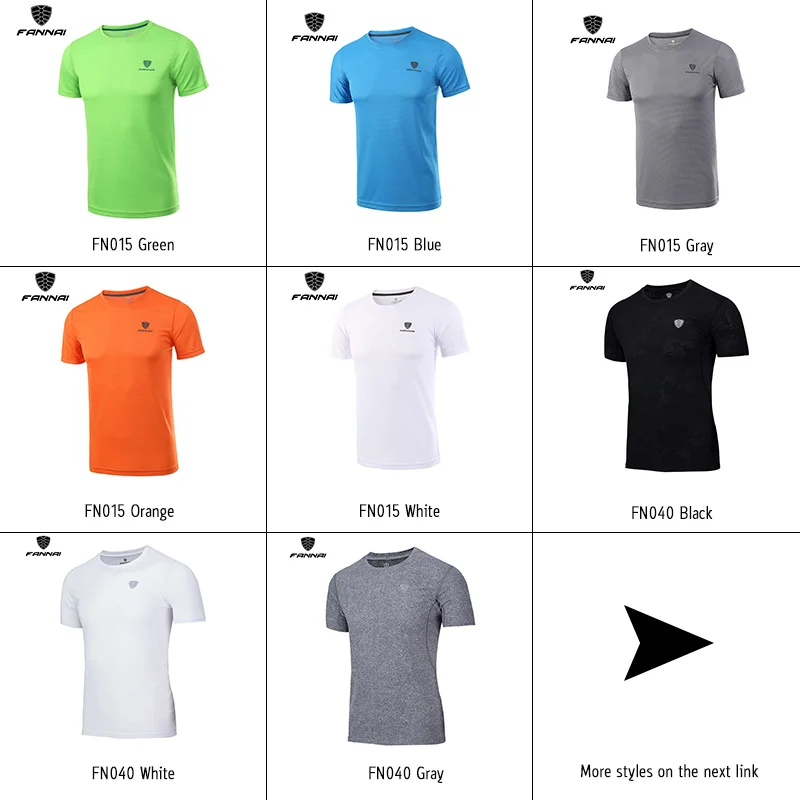 FANNAI Men T Shirt Sport Tops Tees Quick Dry Fitness Gym t shirt Men's Running Shirts Short sleeve Jerseys Sportswear Workout FANNAI Men T Shirt Sport Tops Tees Quick Dry Fitness Gym t shirt Men's Running Shirts Short sleeve Jerseys Sportswear Workout