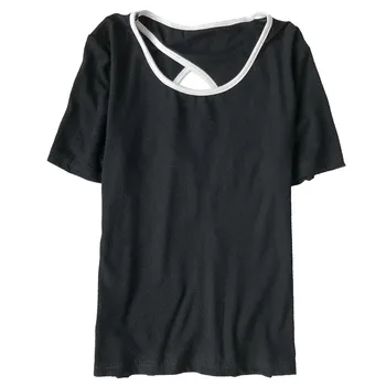 

Short sleeve T-shirt women's summer dress 2020 new all-aroundsleeve T-shirt