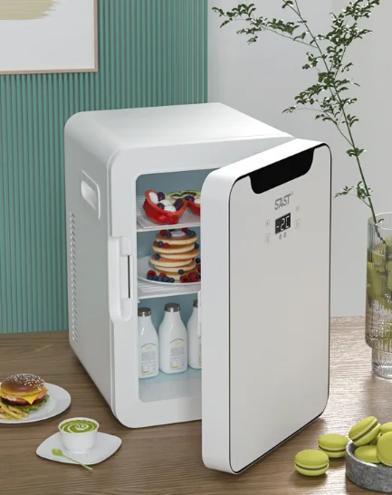 Dormitory car student cosmetics mini durable beautiful energy-saving quiet small refrigerator J05