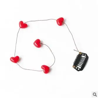 1 120 шт/Партия DIY Простые мульти ABS нити линии волос BB клип любящее сердце невидимость Инструменты для укладки волос аксессуары для волос HA1227 - Цвет: 1