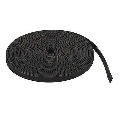 

3D Printer S2M 6mm Width 2mm Pitch Rubber Open Loop Precision Timing Belt 5M