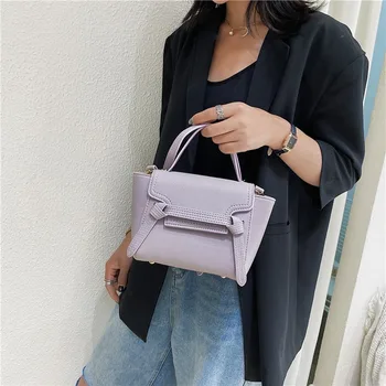 

2020 new lychee pattern female bag ladies shoulder bag messenger bag handbag