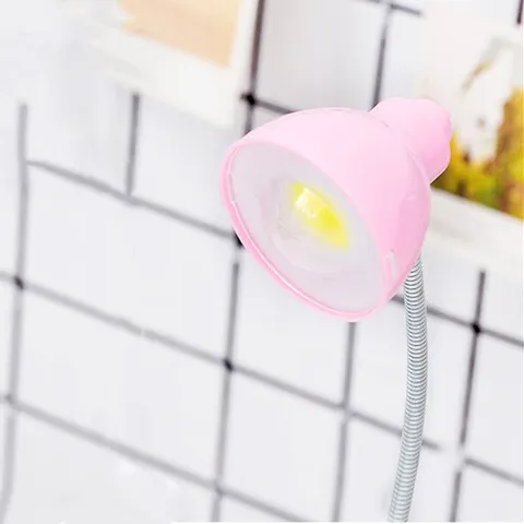 Lamps LED Book Light Mini Clip Adjustable Bright Table Reading Lamp for Travel Study Eye Protection Light with Batteries