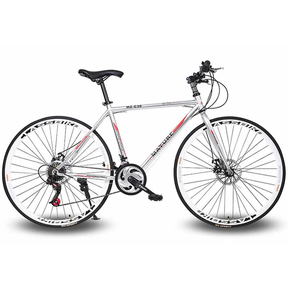 28 Inch 21 Speed Bike Frame Rode Bike Bicycle 21 Speed Disc Brakes Tall Man MTB Bike 4 Color Choose