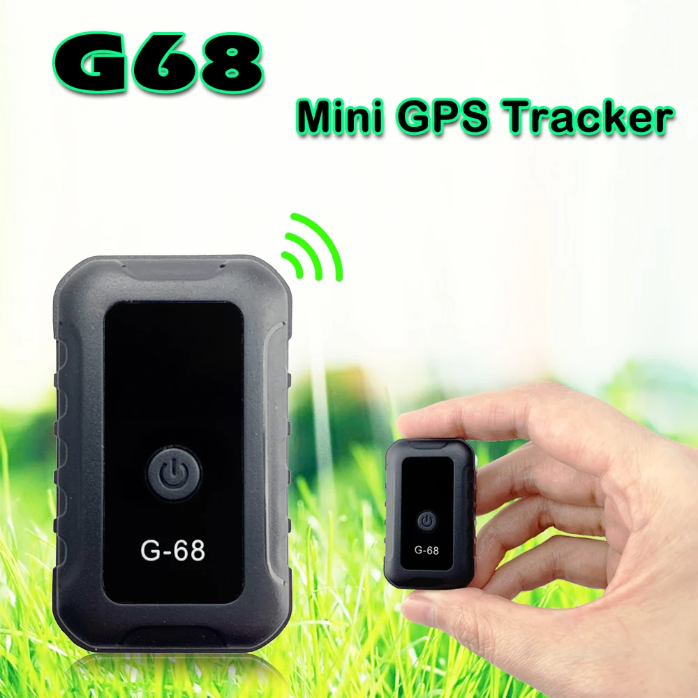 

Mini Tracker G68 GPS Tracker for Kid Pet LBS Real Time Car vehicle Motorcycle Tracking Device Locator Remote voice monitor