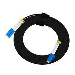 164FT армированный кабель для наружной прокладки 50 метров LC-LC дуплексный 9/125 OS1 3,0 мм одномодовое волокно-оптический кабель патч-корд