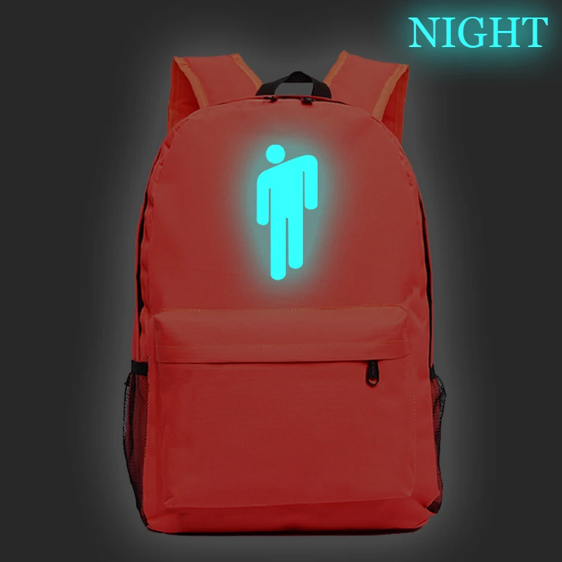 18 Sac A Dos Femme Billie Eilish рюкзак для путешествий, холщовый рюкзак для ноутбука, Mochila Mujer, женская и мужская сумка для книг, школьный рюкзак, рюкзак, DJ певцы - Цвет: 18