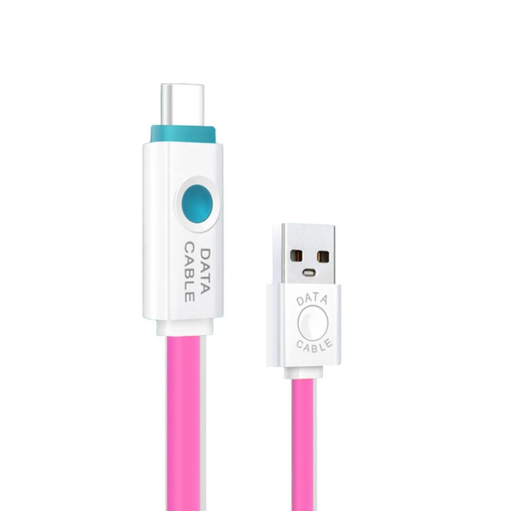 Светодиодный индикатор Магнитный USB C кабели микро-usb type-C зарядный кабель H