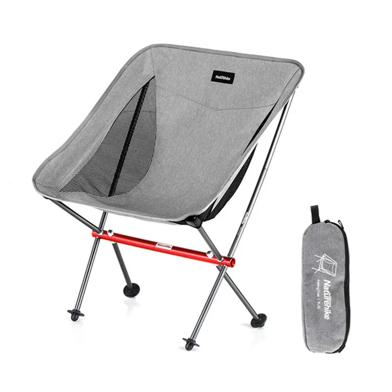  Naturehike Portable Folding Chair Outdoor Ultralight Fishing Stool Director Camping Beach Chair Art