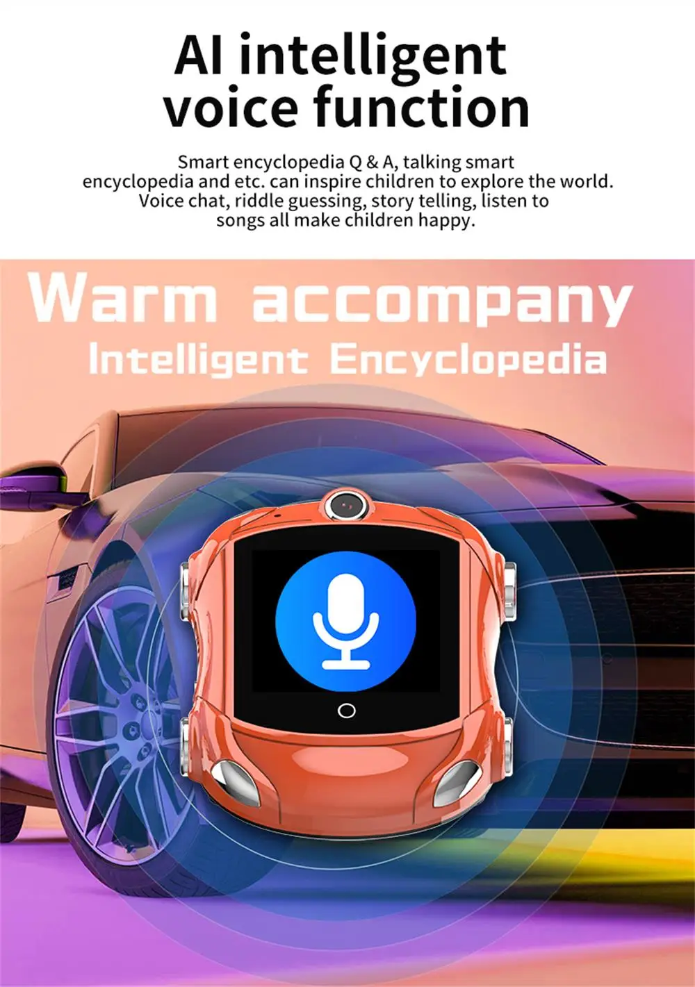 Ip67 à Prova Rede Global Vlote Df53 Crianças Relógio Inteligente Rosto Desbloqueado 1.4 Polegada Dip67 Água 700mah Longa Espera - Andorid Ios 4g Lte 26 à prova dip67 água 700mah longa espera andorid ios