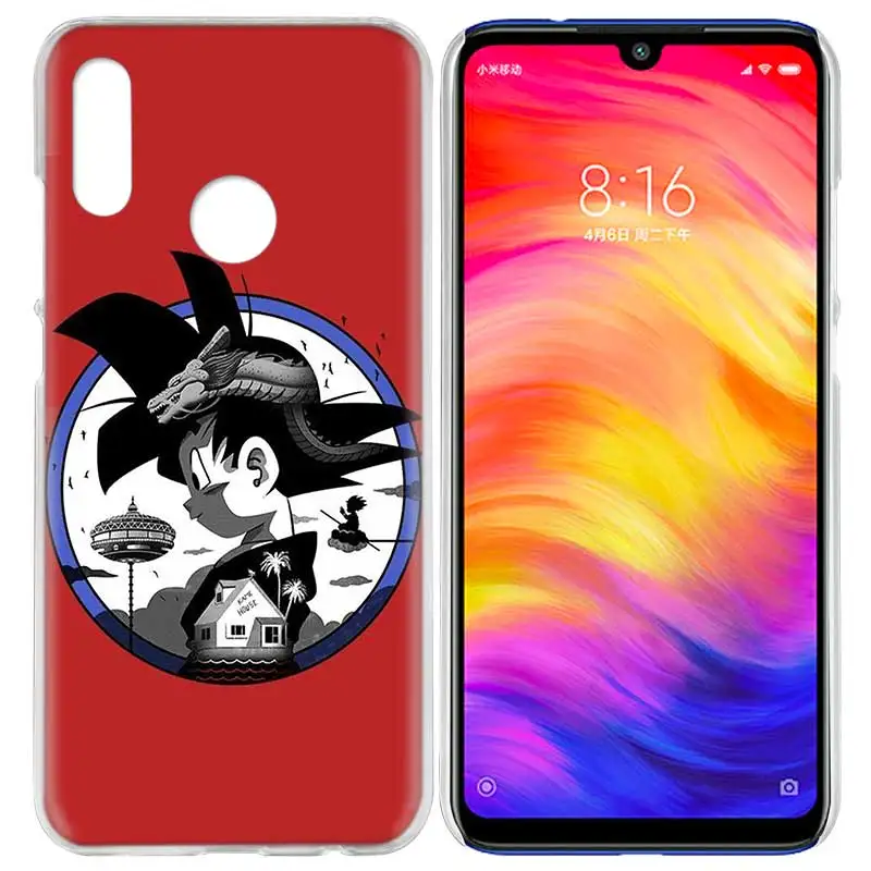 Чехол для Xiaomi Redmi Note 7 7A фотоаппаратов моментальной печати 7S 6 6A 5 Y3 K20 mi 8 до 9 лет CC9 CC9E A1 A2 A3 играть F1 Lite Pro Plus Dragon Ball Z Goku DragonBa