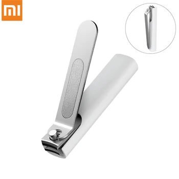 

Original Xiaomi Stainless Steel Nail Clippers With Anti-splash Cover Trimmer Pedicure Care Nail Clipper Professional File Nail