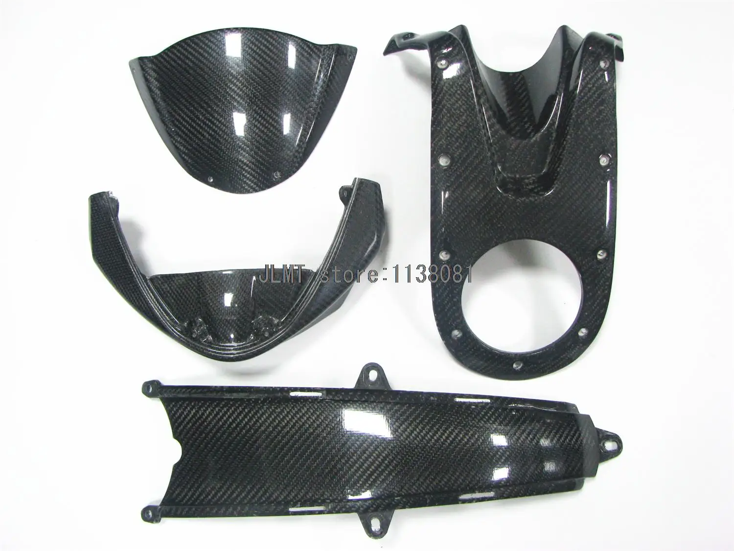 

Carbon Fiber Tank Side Cover Panel FAIRING For Ducati 696 795 796 M1100