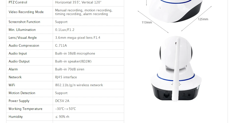 HOMSECUR G14 720P Сеть безопасности wifi ip-камера HD Беспроводная цифровая домашняя Камера Безопасности ИК инфракрасное ночное видение