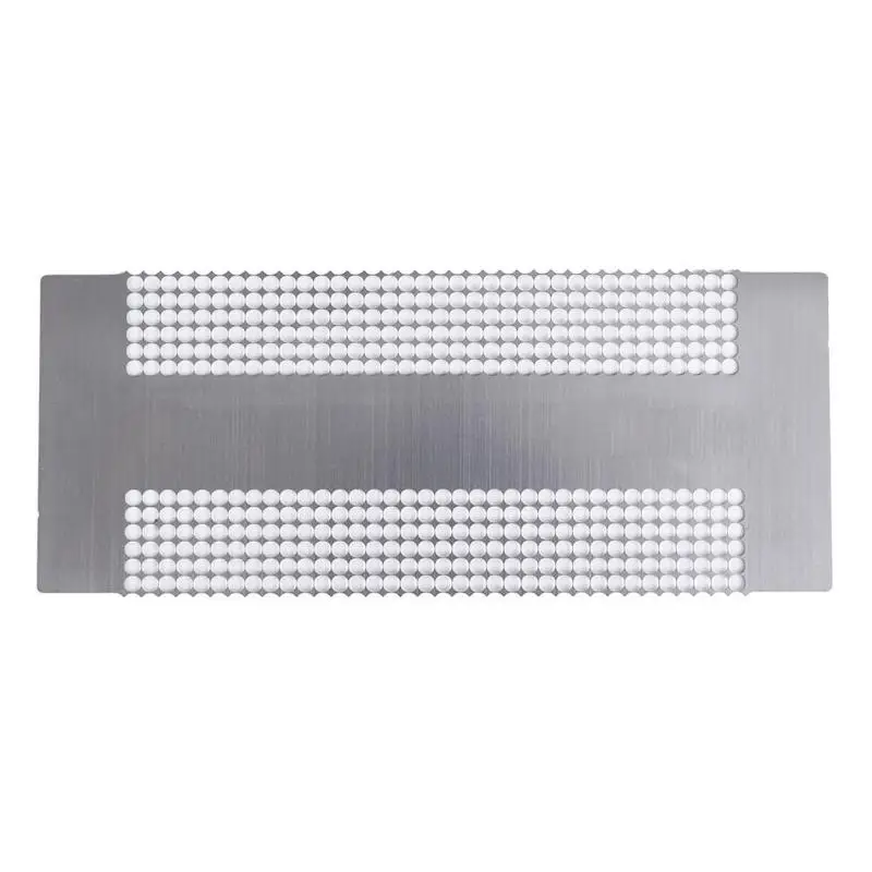 

Stainless Steel Diamond Painting Ruler Single/Double Row Rhinestone Anti stick Diamond Embroidery Tool for DIY Drilling