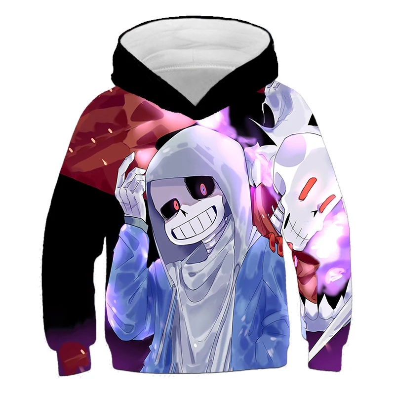 Undertale Sans Tops sudaderas con capucha niños y niñas, abrigo, Sudadera con capucha, ropa de calle, jerséis de manga larga, regalos de cumpleaños|Sudaderas capucha y sudaderas| - AliExpress