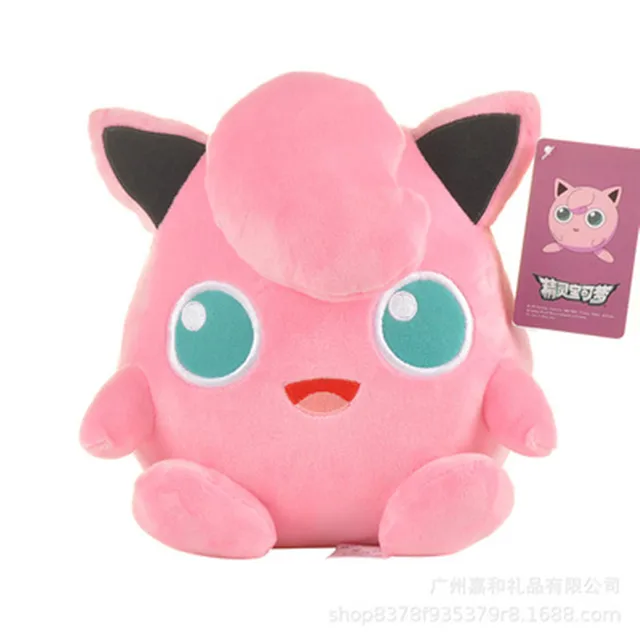 Original  Anime Games Pokemon Characters Jigglypuff Plush Toy 21CM Stuffed Toys  A Birthday Present For Fhildren