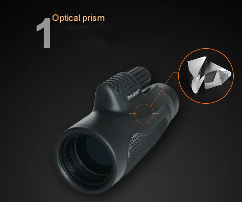 Celestron alta definição monocular telescópio 8x42 e