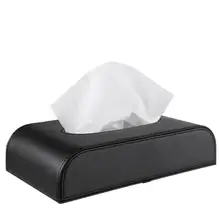 Коробка для салфеток из искусственной кожи Автомобильный держатель для салфеток Держатель подлокотник подвесной ящик для хранения для автомобиля универсальные аксессуары для сидений