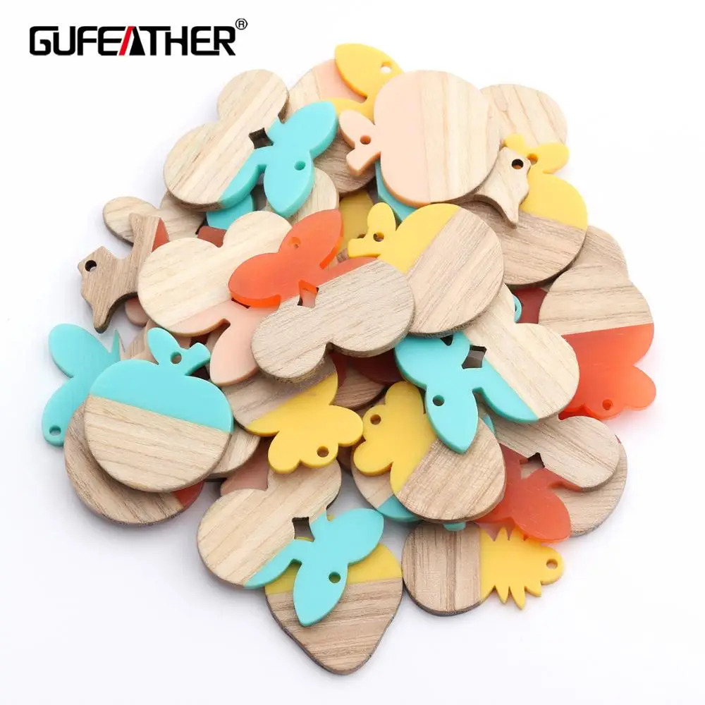 

GUFEATHER M428,jewelry making,jewelry findings,charms,hand made,earrings accessories,diy jewelry,wood acrylic earrings,20pcs/lot
