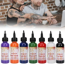 New Tattoo Ink Microblading Pigment Safe Professional Semi-permanent Colorful Makeup Beauty Paints Accesories for Body Arts 60ml