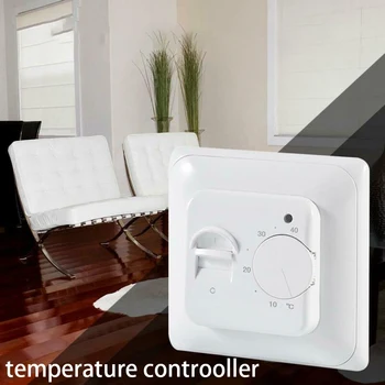 

Digital Thermostat Temperature controller Electric Home heating Wall mounted