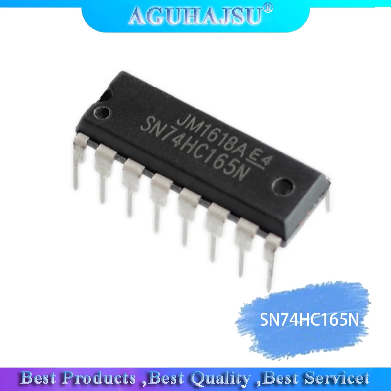 10 шт. SN74HC165N DIP16 SN74HC165 DIP 74HC165N 74HC165 новый счетчик регистр сдвига|Интегральные схемы| |