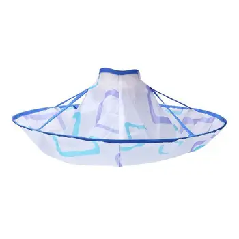 Günstig Kinder Kinder Haar Schneiden Runde Mantel Cape Faltbare Wasserdichte Tuch Hause Werkzeug Salon Friseur Cape Haar Schneiden Kleid