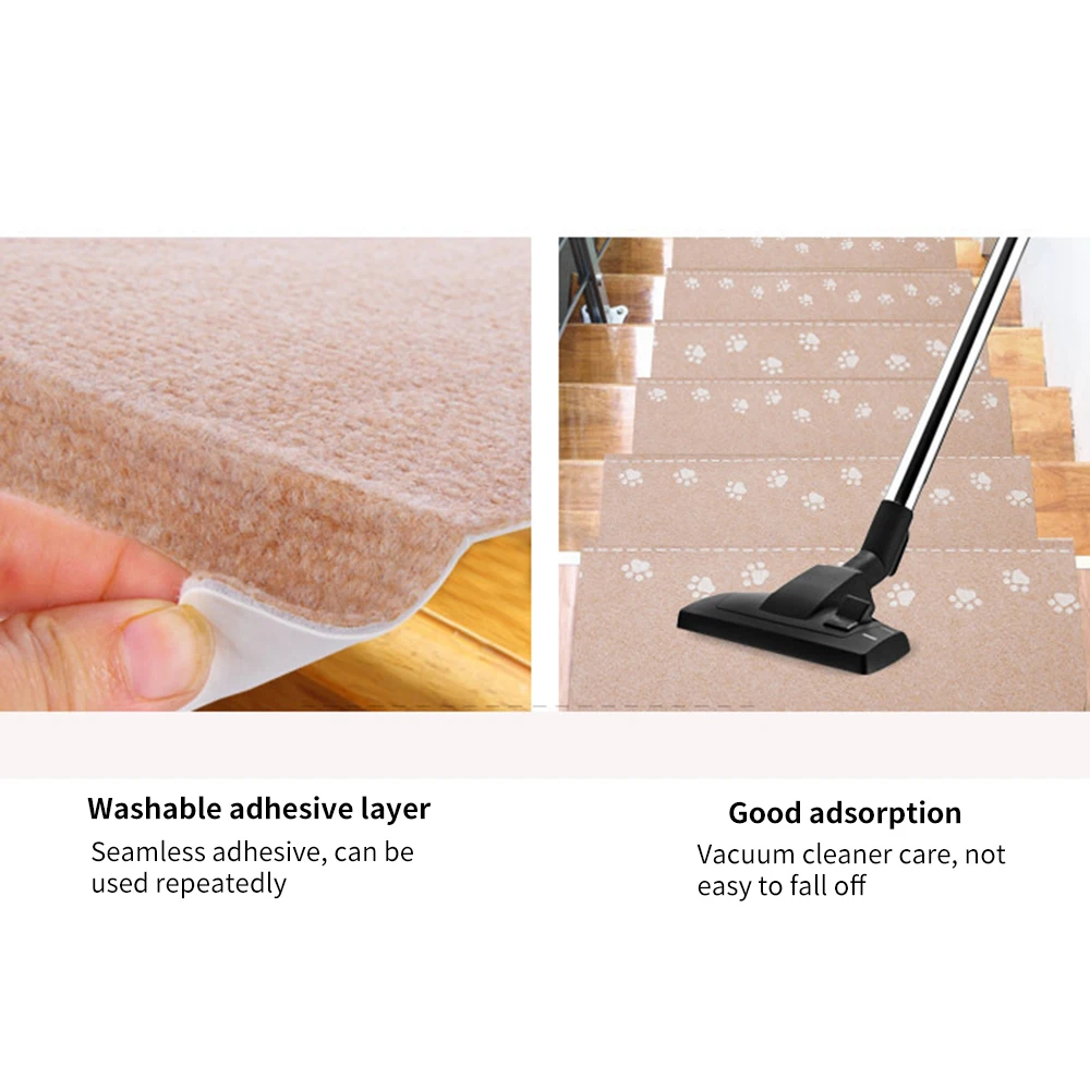 Functionary Hot Sale Convenience Indoor Luminous Stair Mat Cartoon Self-Adhesive Carpet Safety Non-Slip Mute Floor Mats House