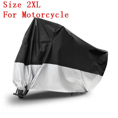 For Motorcycle 2XL Портативный защитный чехол для велосипеда и мотоцикла, водостойкий Пылезащитный УФ-защитный чехол для велосипеда с замочной скважиной - Цвет: For Motorcycle 2XL