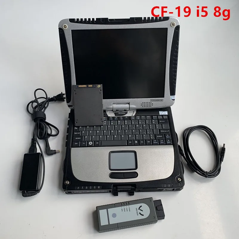 cf19 i5 8g VAS6154 wifi версия ODIS V5.1.3 полный чип OKI VAS 6154 Engineering 8.1.3 программное обеспечение SSD в CF19 ноутбук диагностический сканер ноутбука - Цвет: cf19 i5 8g