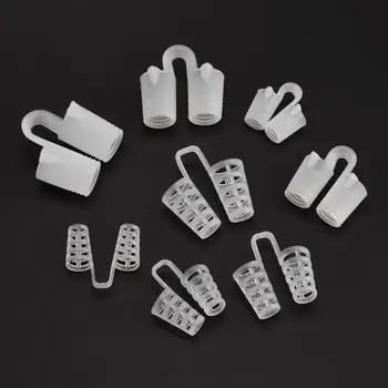 

8 PCS /set Anti-Snoring Nose Clip Snoring Solution Devices Professional Snore Stopper Nose Vents Snore Nasal Dilators