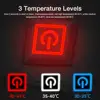 Heated Gloves 3.7V Rechargeable Battery Powered Electric Heated Hand Warmer for Hunting Fishing Skiing Cycling Motorcycle Gloves 4