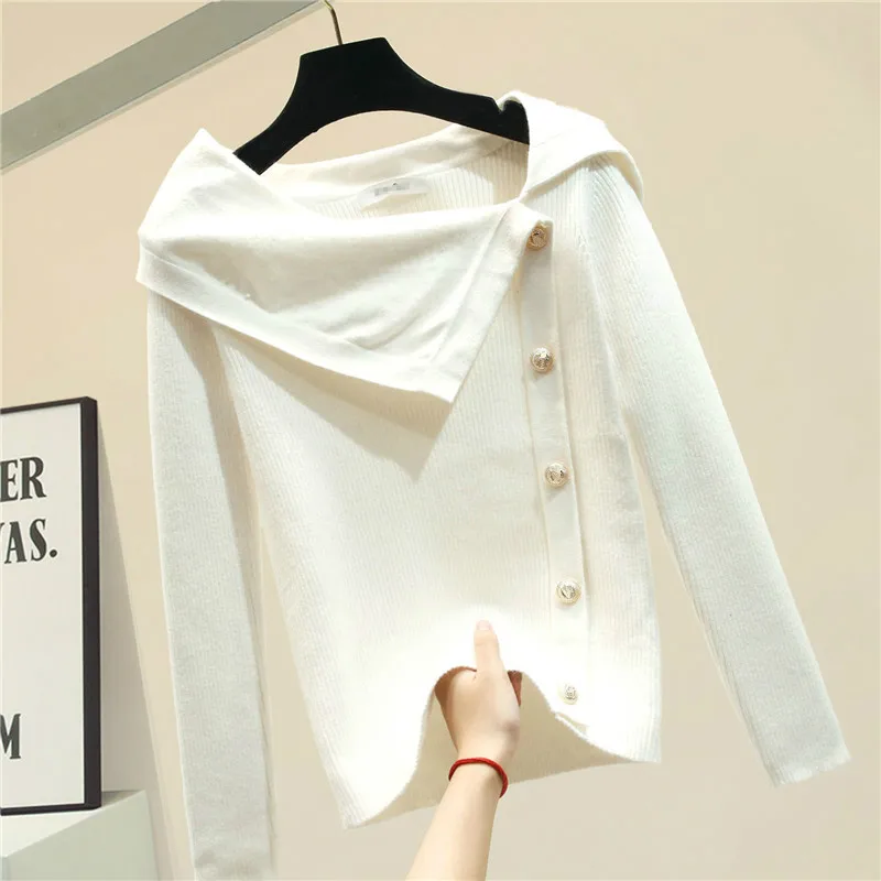 #Special Offers Square-Neck Sweater Women's New Autumn and Winter Thick Sweater Womens Sweaters Retro Single-breasted Knitted Cardigan Sweter #Special Offers Square-Neck Sweater Women's New Autumn and Winter Thick Sweater Womens Sweaters Retro Single-breasted Knitted Cardigan Sweter
