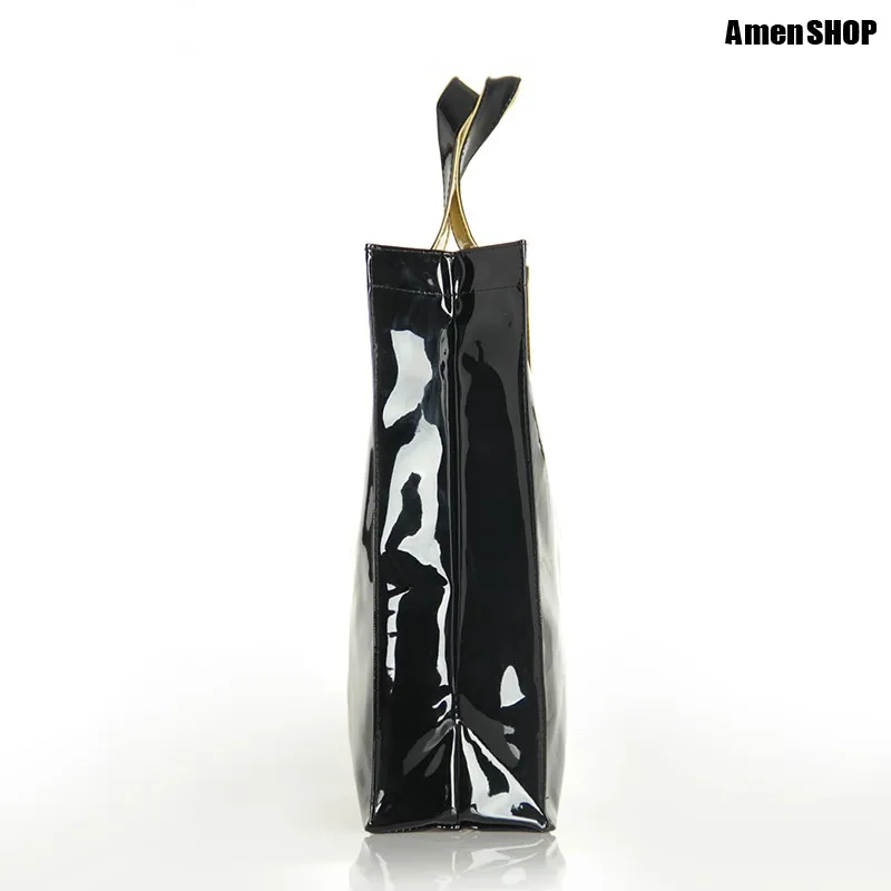  Fashion PVC Reusable Shopping Bag Women's Bag Eco Friendly London Shopper Bag Large Capacity Waterp - 4000203631549