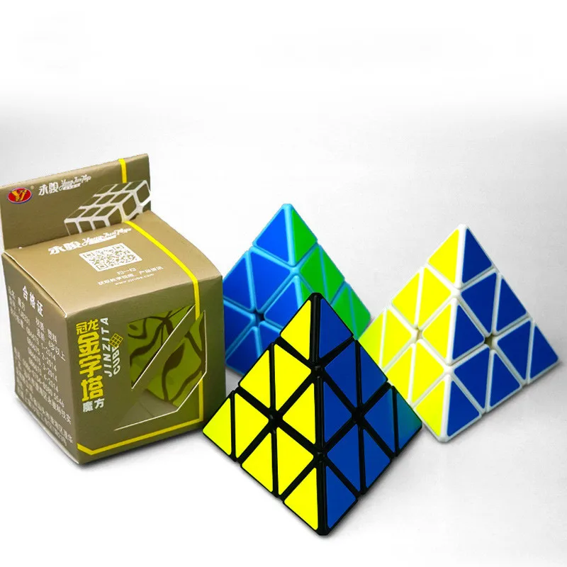 

Pyramid Magic Cube Speed Shaped Puzzle Antistress cubo magico Decompression neo Cube Toy fidget toys for children games rubix