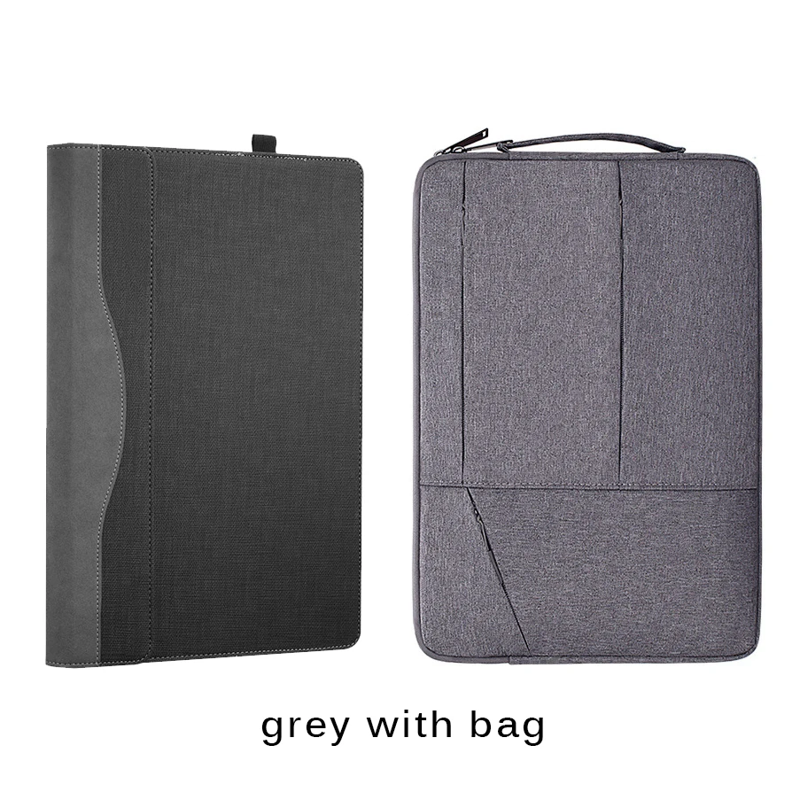 grey with bag Чехол для ноутбука lenovo Yoga 530-14 съемный защитный рукав для ноутбука портфель бизнес-чехол для 530-14IKB - Цвет: grey with bag