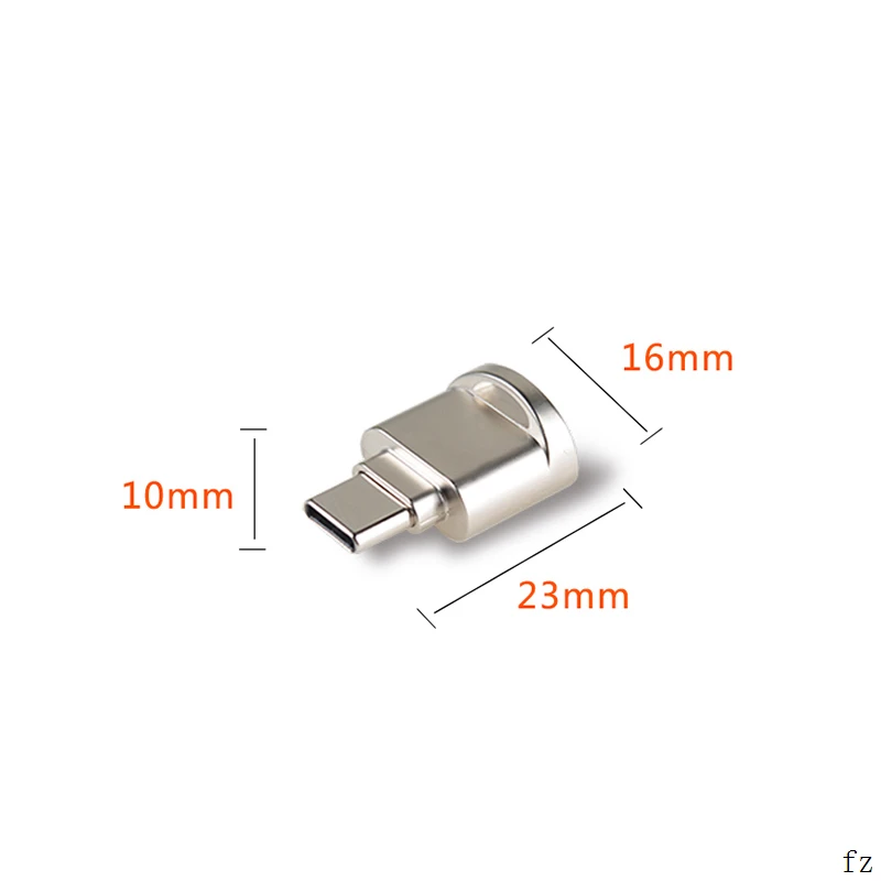 50 шт. usb type C OTG адаптер для huawei TF Micro SD считыватели карт памяти USB C адаптеры для samsung