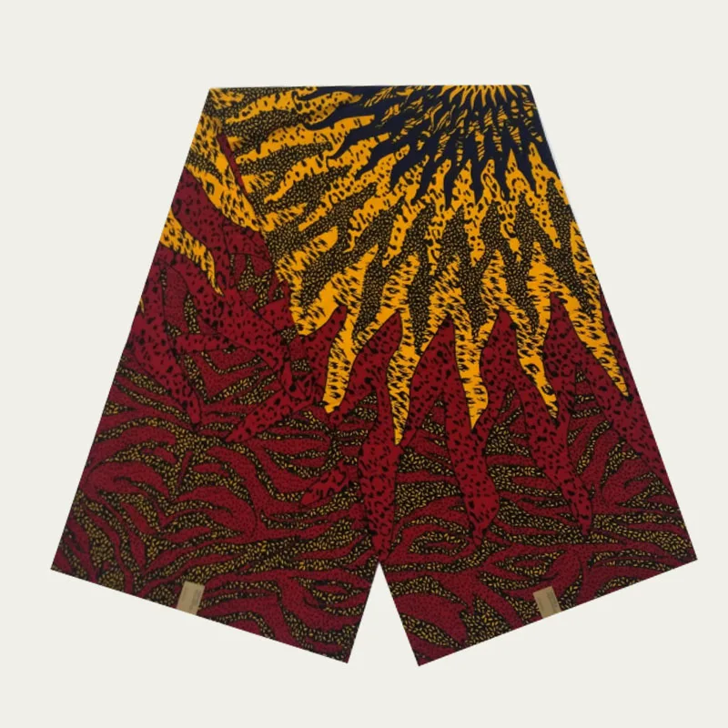 

2019 ankara pagne african wax dutch block print in fabric guaranteed soft breathable 100% cotton 6yards/piece woman V-L 755