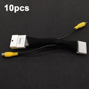 

YIFOUM 24Pin Original Video Input Switch Reverse Camera RCA Adapter Cable For Toyota RAV4 Highlander Levin Corolla Crown Prado