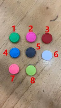 

free shipping 50pcs/lot OEM for nintendo switch NS console joy-con analog joystick button colorful cap repair part