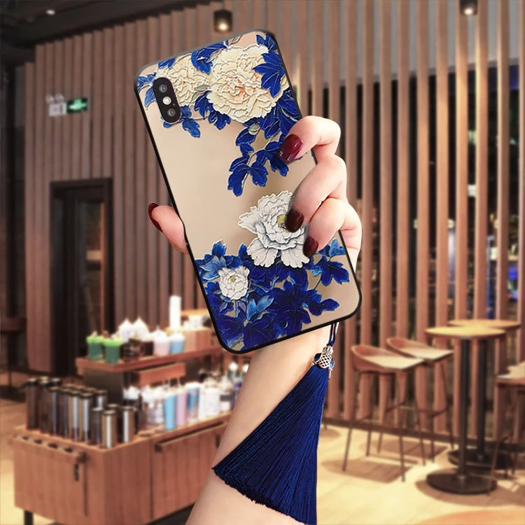 3D рельефный чехол s для samsung Galaxy Note 10 Plus 5G Note 9 8 S10 S10e S9 S8 чехол с кисточками и ремешком Мягкий силиконовый чехол Funda