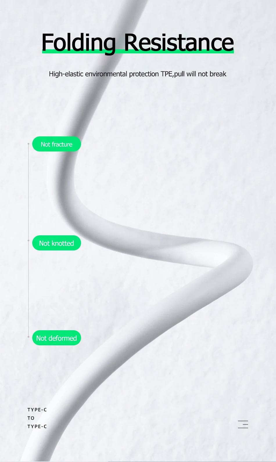 Benks кабель usb type-C-USB C для samsung Galaxy S9 S8 S10 Xiaomi Redmi Note 8 для Macbook Pro 18 Вт PD кабели для быстрой зарядки