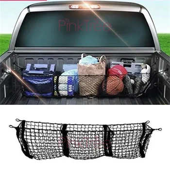 

For Ford F150 F650 Atlas Car Trunk Luggage Storage Cargo Organizer Nylon Stretchable Elastic Mesh Net