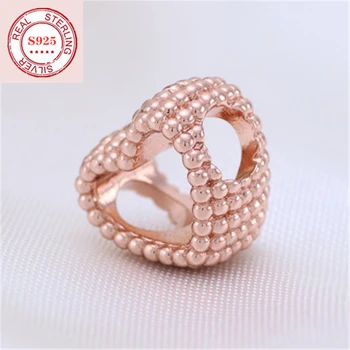 

TIF 100% 925 sterling silver DIY beads suitable for original Pandor charm bracelet jewelry